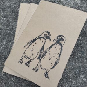 Penguins in Love Notebook