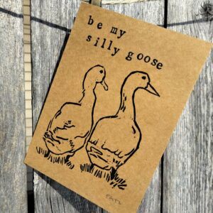 Silly Goose Valentines Day Cards