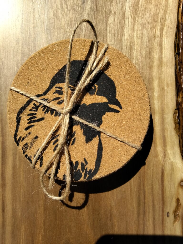 Chickadee Coasters