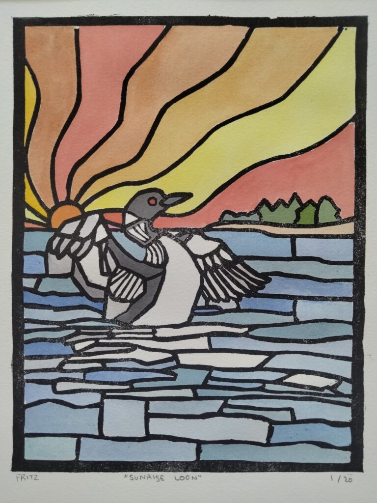 Sunrise Loon