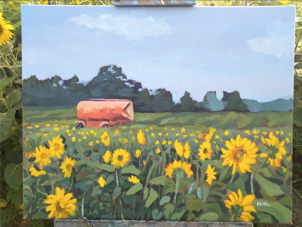 Munsell Sunflower Field