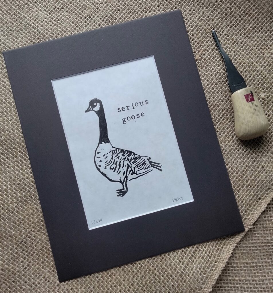 Serious Goose