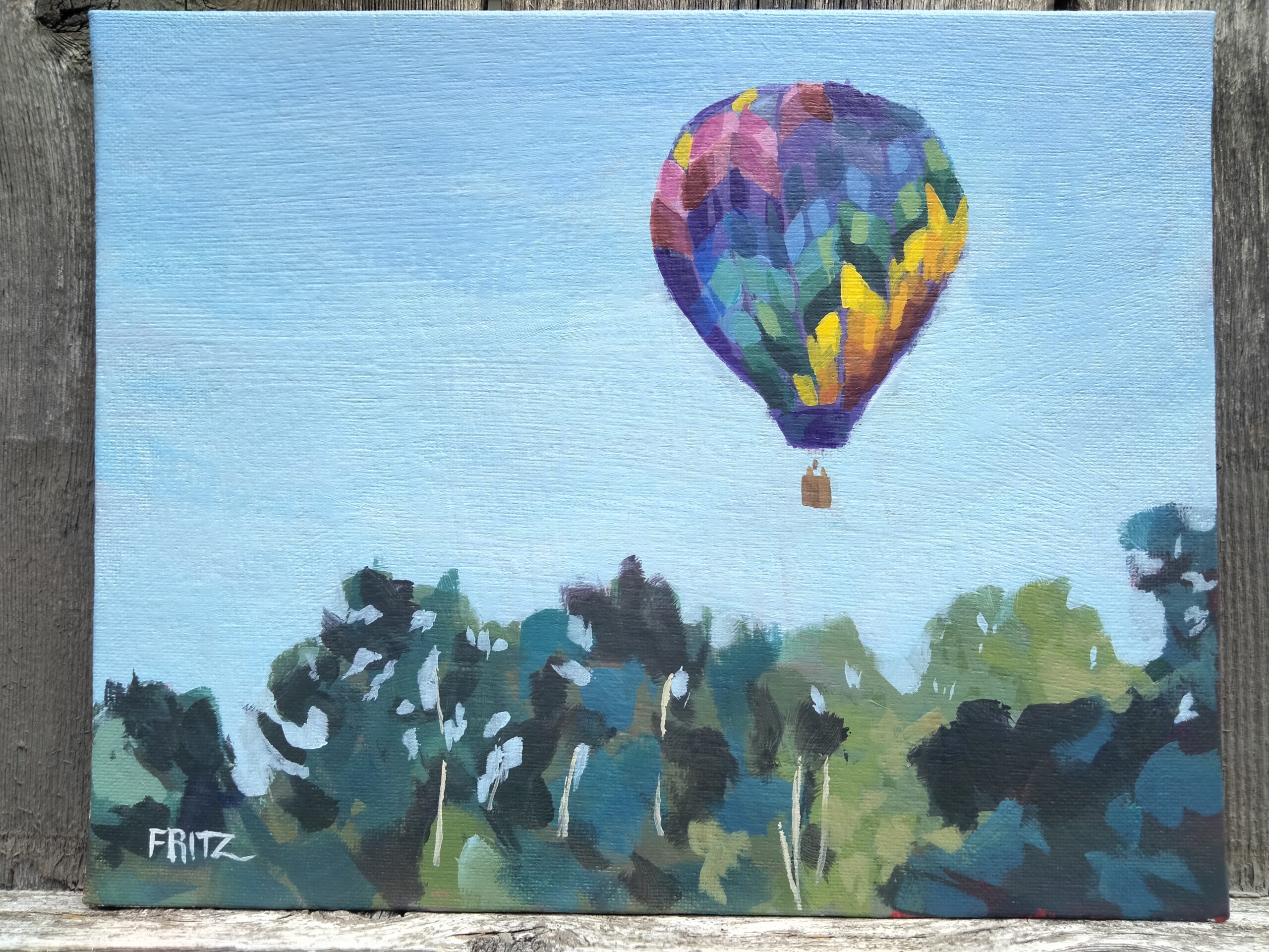 “Kaleidoscope” Hot Air Balloon