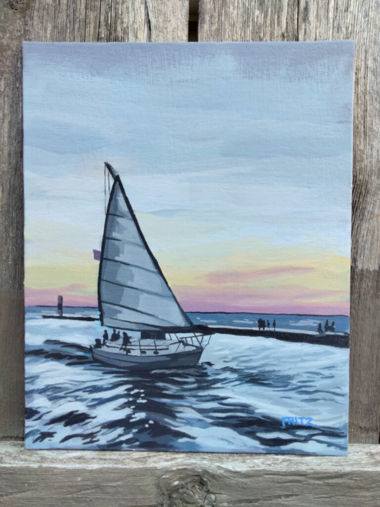 Sunset Sailing